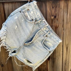 Agolde high waisted shorts